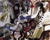 巴勃罗 毕加索 : 马戏团的骑马人